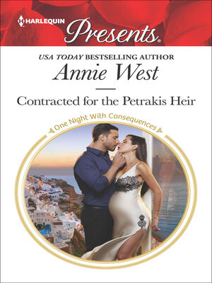 cover image of Contracted for the Petrakis Heir